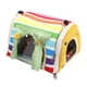 thumbnail image 2 of Casa Nido de Pájaros, caja decorativa para cría de loros, fácil de instalar, hamaca colgante, escondite para periquitos, cacatúas, animales pequeños Grande, 2 of 5