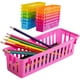 thumbnail image 1 of Organizador de Lápices PREXTEX Paquete de 12 Canastas de Plástico Coloridas, 1 of 7