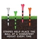 thumbnail image 3 of Tees de golf PrideSports EVS3143078 amarillos de 8,3 cm, paquete de 30, 3 of 8