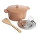 thumbnail image 1 of Olla todo en uno Goodful de Dutch Oven, 4,7 litros, con tapa, rejilla y volteador, 1 of 9