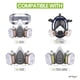 thumbnail image 4 of Filtros AirGearPro C-500 P3 para mascarilla respiratoria reutilizable, 4 of 7