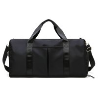 Importclick - Bolso Duffel Viaje Deportivo Gimnasio Fitness 35L Negro