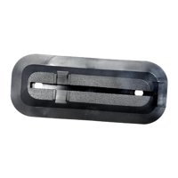 Ioensy - Base De Aleta Para Tabla De Surf Soporte De Timón Lateral Para Surf Muelle De Aleta Lateral De Repuesto Negro