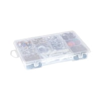 Caja Organizadora 180 Natural (7 Pulg) Rimax Ruedas No Transparente