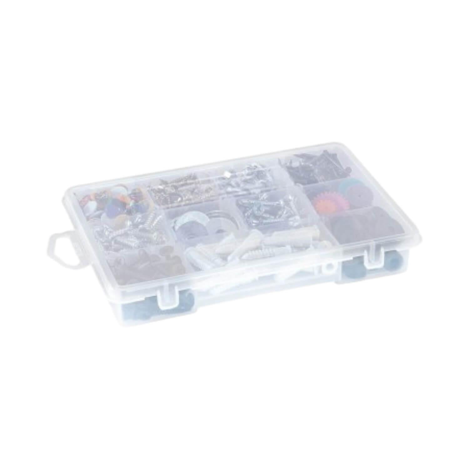 Caja Organizadora 180 Natural (7 Pulg) Rimax Ruedas No Transparente