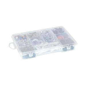 Caja Organizadora 180 Natural (7 Pulg) Rimax Ruedas No Transparente