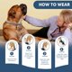 thumbnail image 2 of Collar antipulgas y antigarrapatas para perros UDyoude, ajustable, 8 meses, paquete de 2, 2 of 9