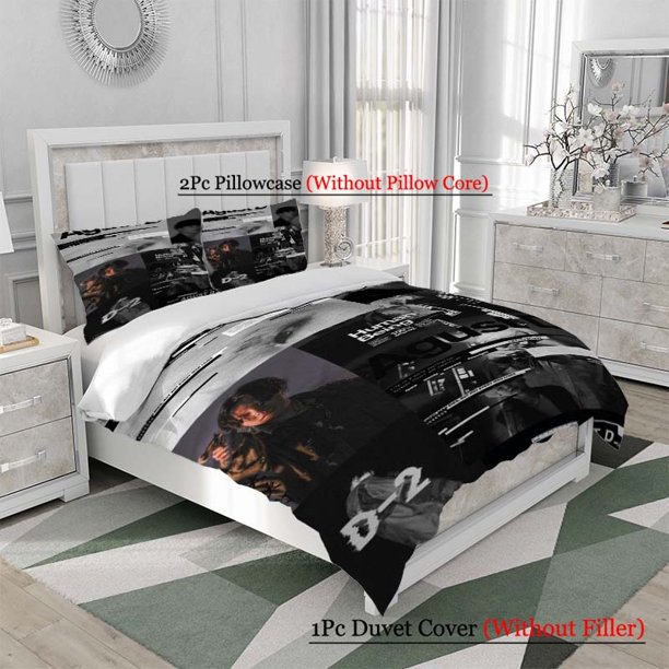 Suga Visual Art Collage D-2 Album Elements Mashup Pattern Set a Soft and Comfortable Bedding Set Suitable for All Seasons