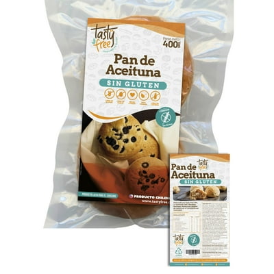 Pan De Aceituna Sin Glúten 400 G Tasty
