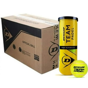 Caja De Pelotas Dunlop Padel Team X3 - 24 Tarros