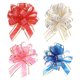 thumbnail image 1 of 20 piezas de lazo extra grande de 9" para envolver regalos, cinta de organza para cestas de boda, Azul/Rosa/Rojo Burdeos/Blanco, 1 of 6
