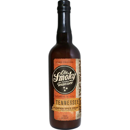 Whiskey Ole Smoky Pumpkin Spice Cream 750Ml