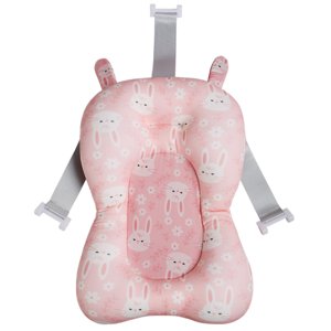 Bothyi - Cómodo Asiento De Apoyo Para El Baño, Ajustable, Suave, Para Bebés Y Niños Pequeños De 0 A 12 Meses, Rosa
