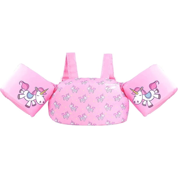 Toddler Swim Vest Toddler Floaties For Girls And Boys, 20-30-40-50 Pounds, Pool Floats Jackets With Water Wings And Shoulder Strap, Swimming Equipment
