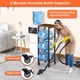 thumbnail image 2 of Soporte para botellas de agua Dataroad Selead de 3 niveles con ruedas con cierre, 2 of 6