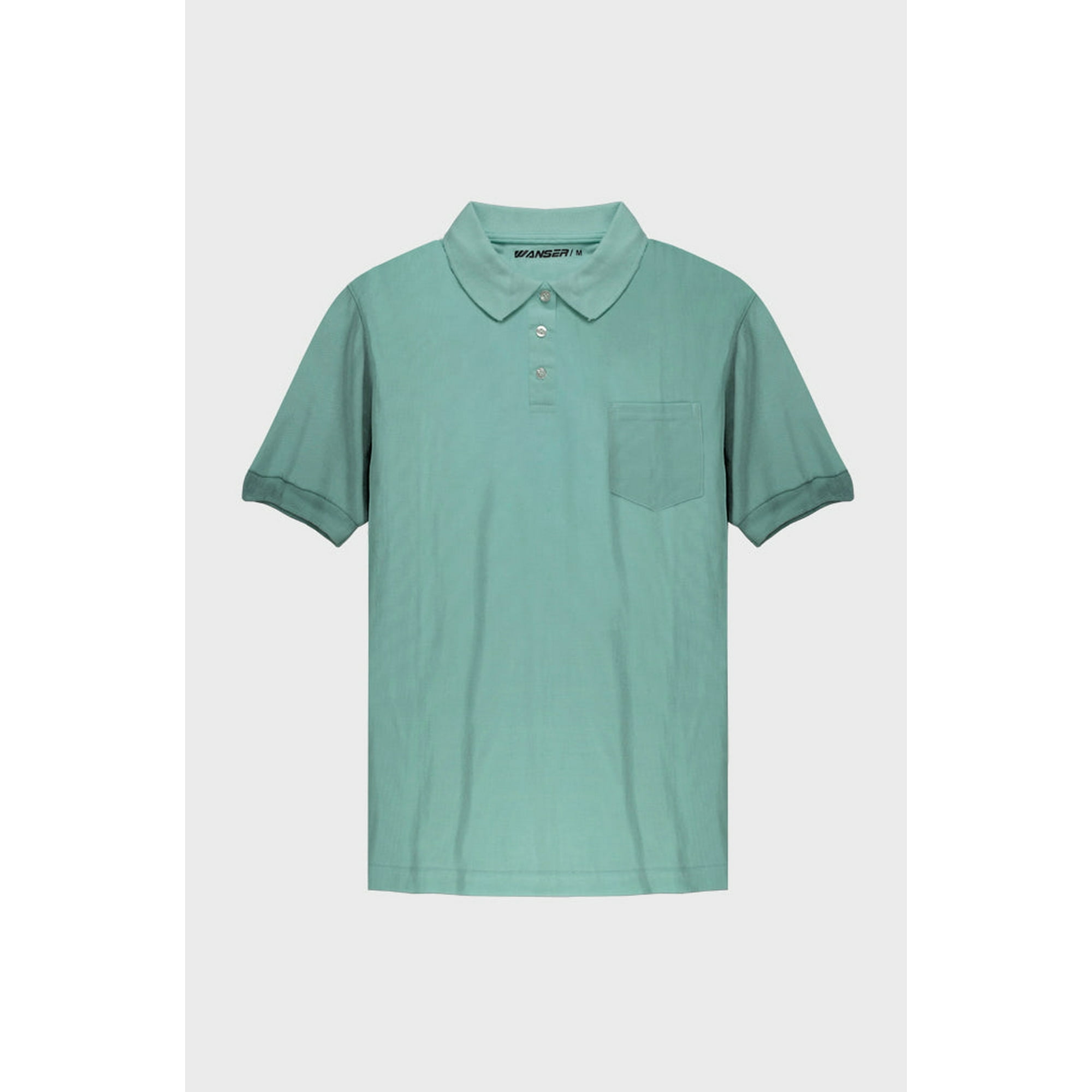 Polera Pique Verde Hombre Falcone