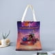 thumbnail image 2 of Dreamworks Home Bolso de tela con estampado de lienzo para mujer, bolsa de compras reutilizable y estética, con cremallera interior, regalo para mujer,40*40cm., 2 of 6