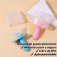 thumbnail image 4 of Cepillo De Dientes Silicona En Forma De U Para Bebés Niños Rosa, 4 of 8