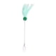 thumbnail image 1 of Varita Interactiva Para Gatos, Juguete Portátil Para Mascotas De Interior Para Saltar, Hacer Ejercicio, Color Verde, 1 of 5