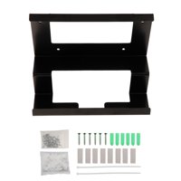 Magideal - Soporte Para Enrutador, Soporte Para Montaje En Pared, Práctica Base De Soporte Metálica Para Ahorrar Espacio, Soporte De Montaje En Pared Para Fuente