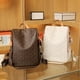 thumbnail image 2 of High Quality Leather Ladies Backpack Luxury Designer Women Shoulder Bag Girls School Bag Letter Printing Anti Theft Backpack, 2 of 3