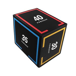 Ioensy - Cajón De Salto Pliométrico 3 En 1, Portátil, Versátil, Para Gimnasio En Casa