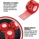 thumbnail image 3 of Thumb Wraps WOD Nation para levantamiento de pesas, resistente al sudor, color rojo, 24 x 7 m, 3 of 8