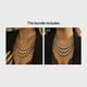 thumbnail image 1 of Gorgeous Geometric CCB Ball Clavicle Chain Hip Hop Multilayer Necklace - Make a Statement!, 1 of 5