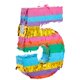 thumbnail image 1 of Piñata BLUE PANDA Rainbow número 5 para fiesta de quinto cumpleaños, 1 of 9