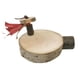 thumbnail image 3 of Plataforma De Soporte De Perca De Loro De Madera Natural Para Periquitos Conure Toy 11cm-12cm, 3 of 5
