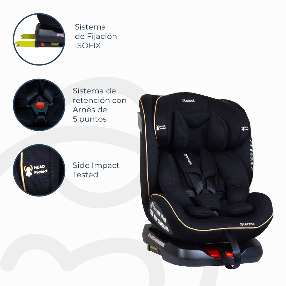 Bebesit Supra 7618 Black Gold, foto 3