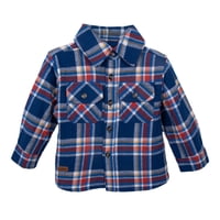 Pillin - Sobre Camisa Bebé Niño Cuadrille Azul