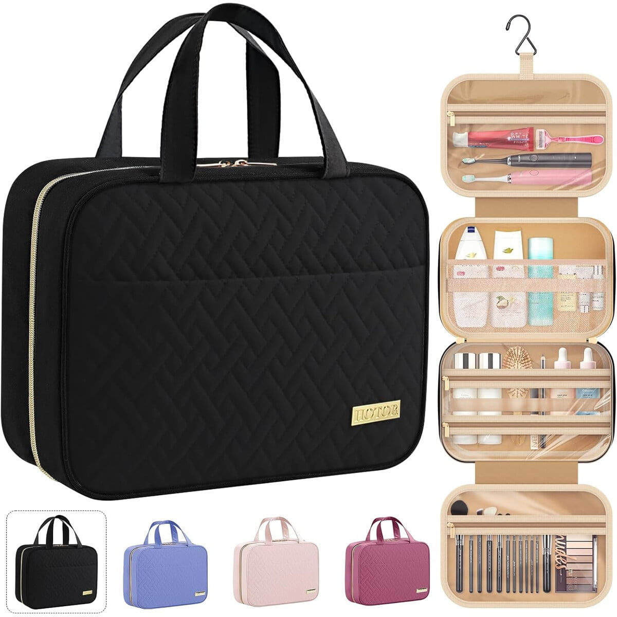 Neceser Colgante Hotor Impermeable 37x9cm Mujer Viaje