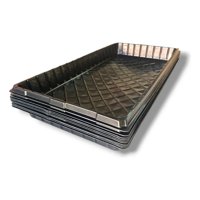 Genérica - 10Pcs Bandeja Germinación Hidroponía Forraje Sin Agujeros Set 10 U