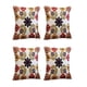 thumbnail image 1 of Set De 4 Fundas De Cojin Bordadas 45x45cm Blanco 05, 1 of 4