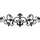 thumbnail image 1 of Decomural Fleur De Lis Floral Headboard WS-18134, 1 of 2