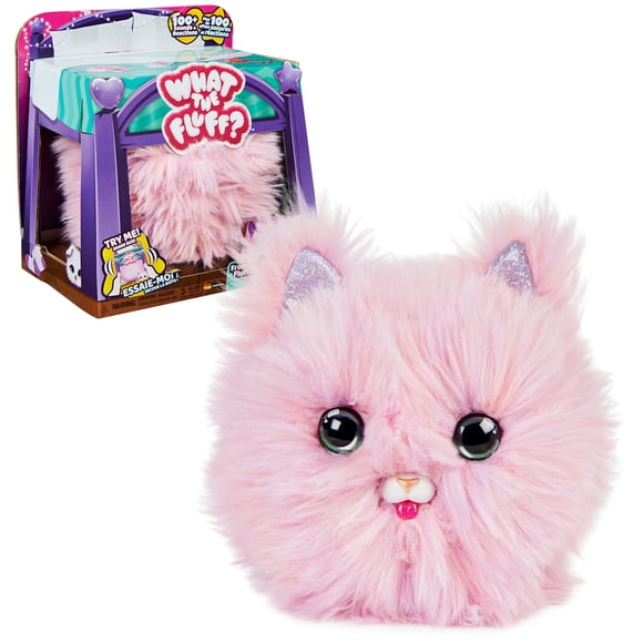 Mascota de juguete interactiva ¿QUÉ DEMONÍA? Chicas Pur 'n Fluff de 5 años o más