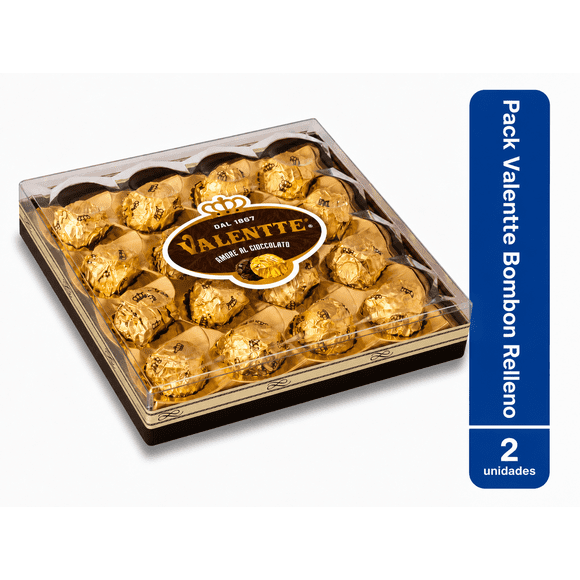 Pack 2 Bombones Valentte 200g