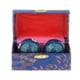 thumbnail image 3 of Bolas De Masaje De 2 Piezas Con Caja De Almacenamiento Bolas De Baoding Para Personas De Mediana Edad Panda Blue, 3 of 5