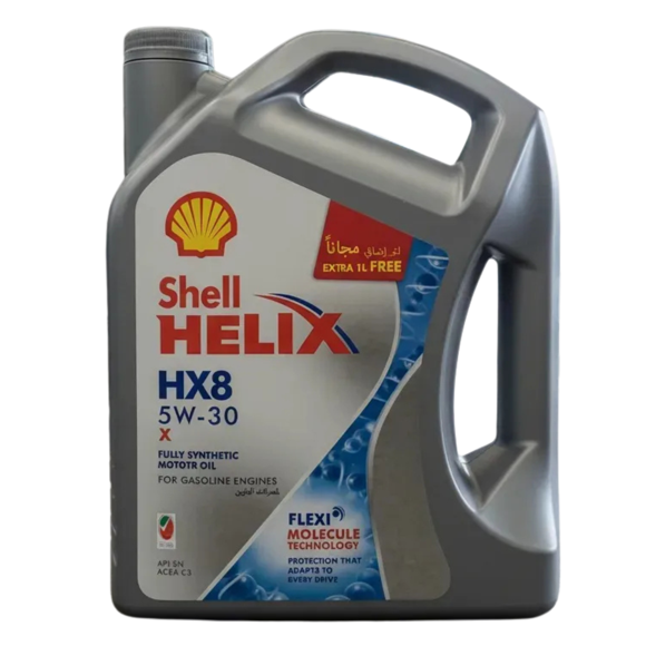 5W30 Shell Helix Hx8 Full Sintético SN/C3 5lts