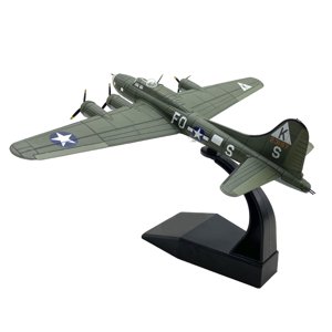 Magideal - Modelo De Avión Us B 17 A Escala 1/144 Realista Con Soporte De Exhibición Modelo De Avión De Bombardeo Multifuncional Regalo De Colección De Aviones