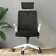 thumbnail image 3 of Silla Ejecutiva de Oficina Ergonomic Plus color blanco y negro, 3 of 4