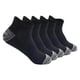 thumbnail image 1 of 5 pares de calcetines de verano para hombre, de malla, para barco, de algodón, con talón anticaída y realce de orejas, transpirables., 1 of 6
