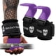 thumbnail image 1 of Ganchos para levantamiento de pesas Gymreapers, correas de muñeca de alta resistencia, 1 of 4