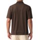 thumbnail image 3 of INSPIRE CHIC Camisas Polo de Punto Texturizado de Manga Corta Casual de Verano para Hombre 2XL Marrón Oscuro, 3 of 5