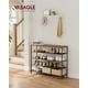 thumbnail image 2 of Estante para zapatos Shelf VASAGLE de 5 niveles, marco de acero, 120 x 30 x 91 cm, 2 of 9