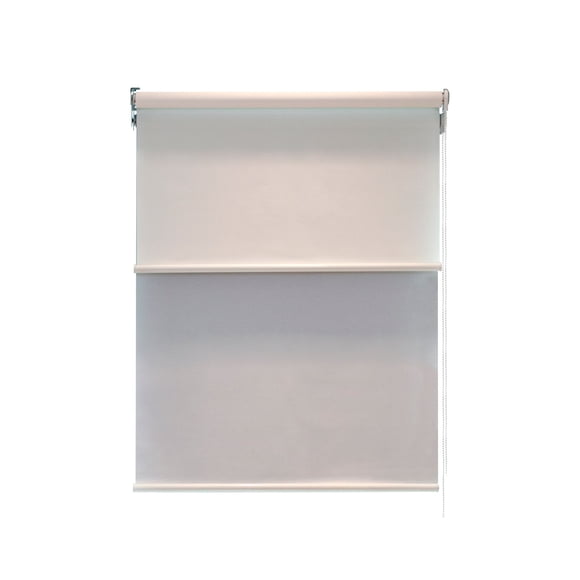 Cortina Roller Doble Black Out / Sunscreen 180X230