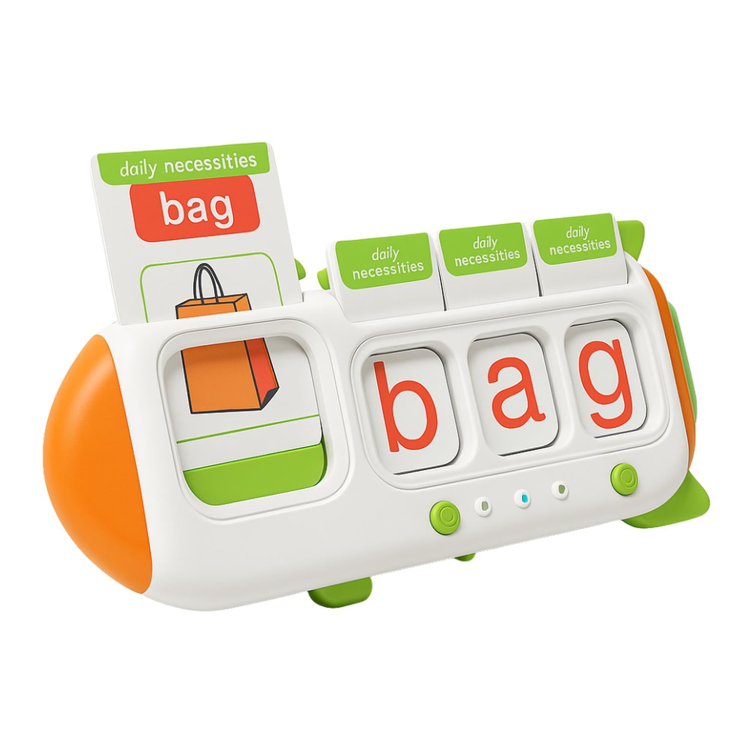 Fliperex - Maquina De Tarjetas Didacticas Aprendizaje De Ingles Niños Blanco