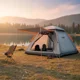 thumbnail image 1 of Carpa De Camping 6 Personas Overfit Impermeable 500mm Gris, 1 of 3