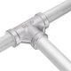thumbnail image 5 of Conector en T de Uxcell (1/2" x 1" x 1") NPT Hembra de Acero Inoxidable 304 Reductor en Forma de T de 3 Vías para Conexión Industrial Agua Aire Gas Aceite Combustible, 5 of 6